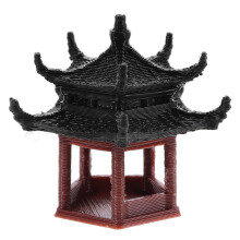 5 Mini Statue Doppelte Fünfeck Zen Garten Zubehör