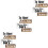 3Stk Holz Wand Schilder Rustikales 5