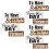 3Stk Holz Wand Schilder Rustikales 6