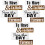 3Stk Holz Wand Schilder Rustikales 3