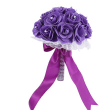 2Stk. Hochzeitsstrauß Brautstrauß Blumenstrauß Für Brautjungfern