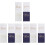 4Sets Elegant White Wedding Vows Books Paper Cards for Couples 4