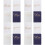 4Sets Elegant White Wedding Vows Books Paper Cards for Couples 7
