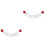 2Stk. Hochzeitsfähnchen Banner Partydekoration 3