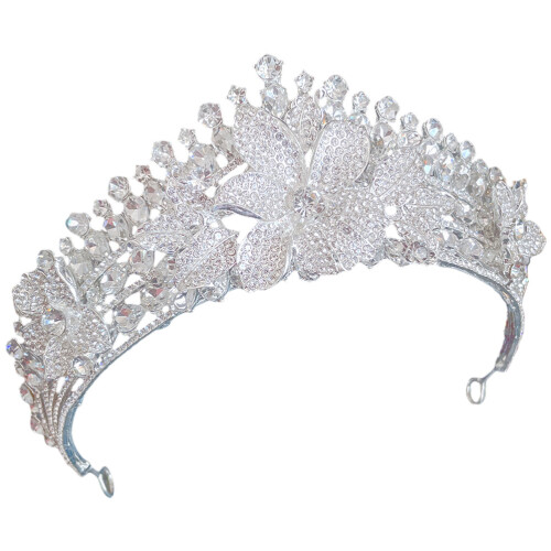 4Stk Glitzernde Tiara Krone Für Hochzeit