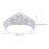 4Stk Glitzernde Tiara Krone Für Hochzeit 11