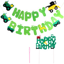 4 Baby Banner Lkw Deko