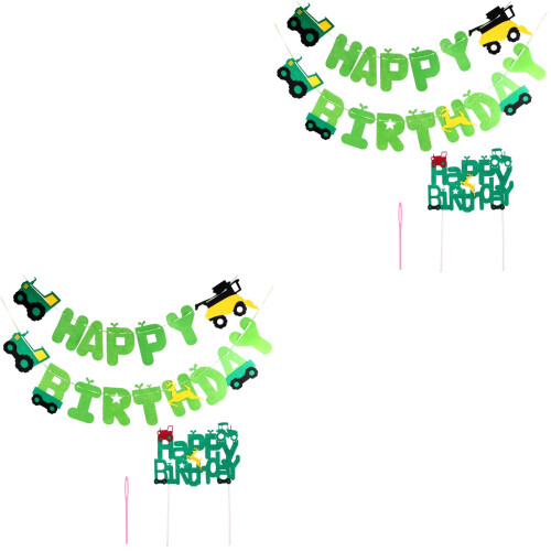 4 Baby Banner Lkw Deko 2
