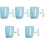 5Pcs Baby Milk Bottle Warmer USB Feeding Bottle Heating Device 3