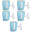 5Pcs Baby Milk Bottle Warmer USB Feeding Bottle Heating Device 7