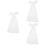 3 Parels Sluier Haarspeld Bruidssluier Haaraccessoire 8