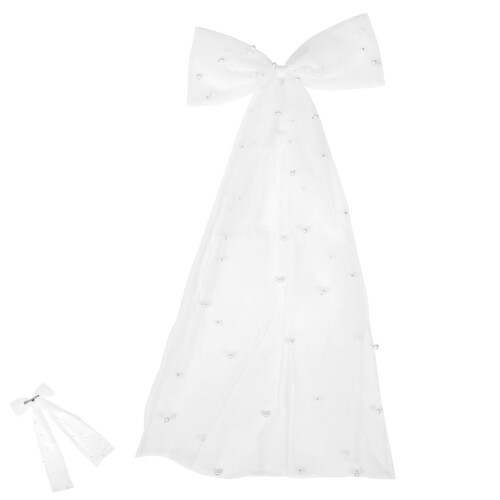 3 Parels Sluier Haarspeld Bruidssluier Haaraccessoire 1