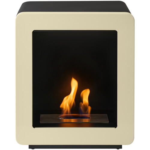 Adam Adam Mira Bio Ethanol Stove in Cream