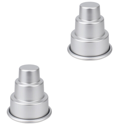 2Stk Multifunktions Cupcake Form Pudding Becher 2