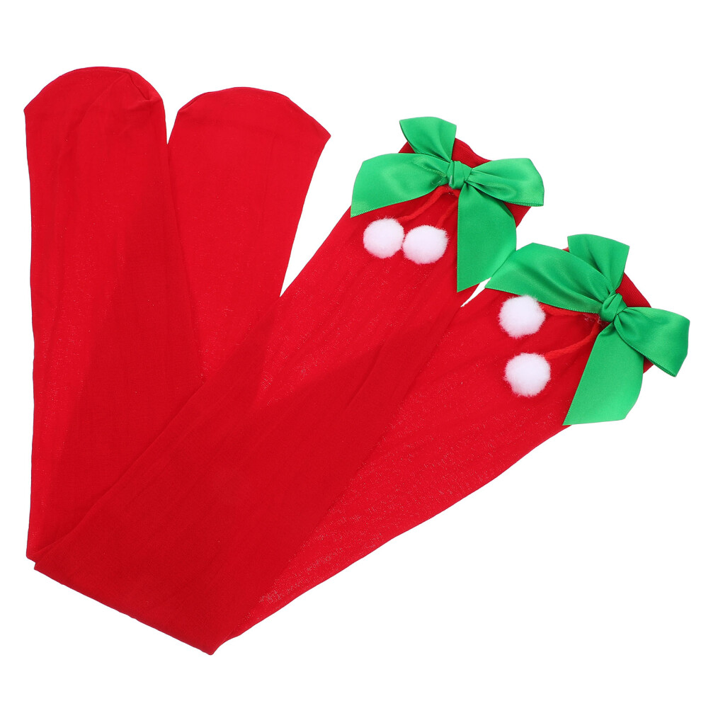 2 Paar Kerstkousen Zoete Kousen Kousen-image