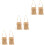 6 Pcs Wedding Linen Storage Baskets Flower Party Props 6