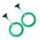 4 Visvoer Ring Aquarium Drijvend Voedsel Rond 8