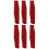 600 Pcs Diy Twisted Sticks Bendable Glitter Rods For Christmas (Red) 5