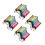 48Pcs Durable Polyester Reflective Cat Bell Collars for Pet Safety 5