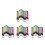 48Pcs Durable Polyester Reflective Cat Bell Collars for Pet Safety 7