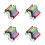 48Pcs Durable Polyester Reflective Cat Bell Collars for Pet Safety 8