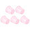 15 Eimer Mini Pflanzgefäß Hochzeit Pink Größe M 11