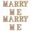 14 Holz Marry Me Schild 5