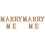 14 Holz Marry Me Schild 2