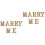 14 Holz Marry Me Schild 4
