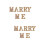14 Holz Marry Me Schild 7