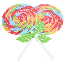 6 Unidades Lollipop Prop Enfeite Falso Para Foto