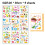 Environmental PVC Material Double-sided Printed, Reusable Window Clings Summer Party Decoration For Smooth Surface Application (9 Sheets) 4