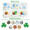 Environmental PVC Material Double-sided Printed, Reusable Window Clings Summer Party Decoration For Smooth Surface Application (9 Sheets) 5