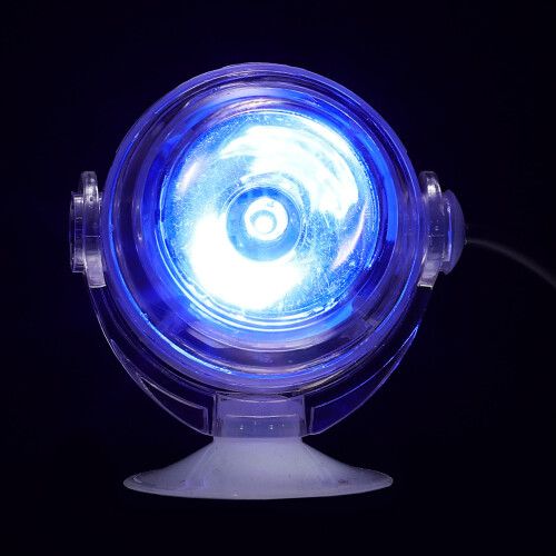 2 Unidades Lâmpada Led Para Subaquática Com Ventosa