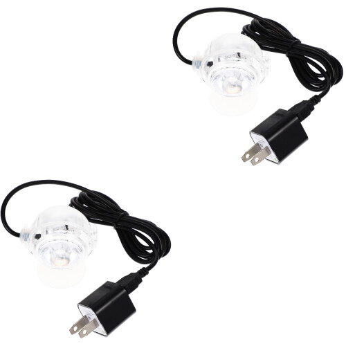 2 Unidades Lâmpada Led Para Subaquática Com Ventosa 2
