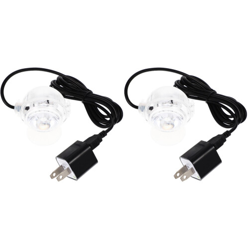 2 Unidades Lâmpada Led Para Subaquática Com Ventosa 1