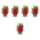 5 Decoratieve Kunstplant Aquarium, Bureauaccessoire 6