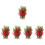 5 Decoratieve Kunstplant Aquarium, Bureauaccessoire 7
