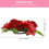 4Stk Kerzenring Mit Simulation Rose Und 4