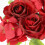 4Stk Kerzenring Mit Simulation Rose Und 10