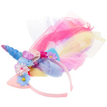 3 Schleier Haar Kopf Party Kopfschmuck Fee Für Kinder