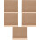 5Pcs Quadro De Mensagens Pequeno, Face, Base De 9