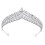 Haarreif Perlen Brautkranz Silber 3 1