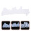 2 Silikonform Wortform Bastelplatte 9