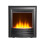 Acantha Amara Pebble Electric Fire in Matte Black with Remote Control 1