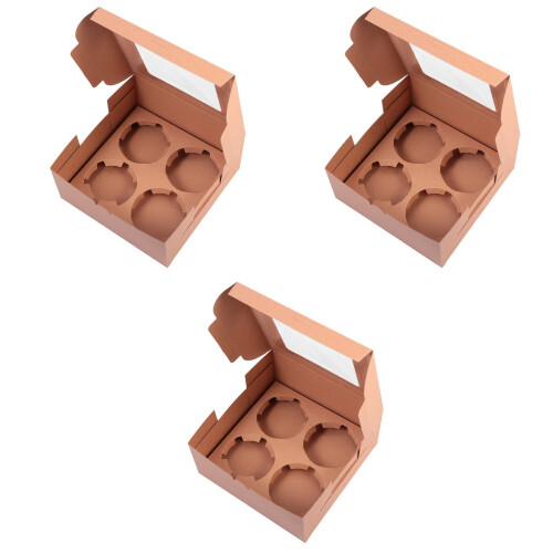30 Stk. Ei- -Box, Cupcake-Verpackung, Dessert-Verpackung 2