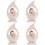4Pcs Resin Religious Statue Ornament 7