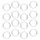 4 Sets 20 3 Cm Ringen Voor Losse Bladen En 2