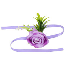 2Stk Künstliche Corsage Armband Für Brautjungfer Hochzeit