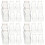 24 Pcs Botella De Miel En Forma De Oso Transparente 7